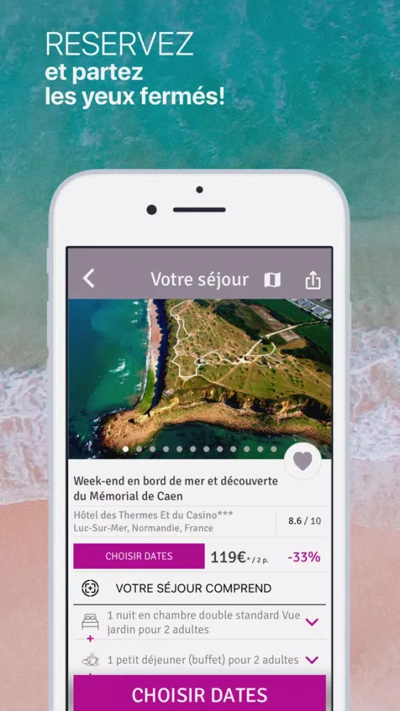 Скриншоты Weekendesk | Hôtel + Activités