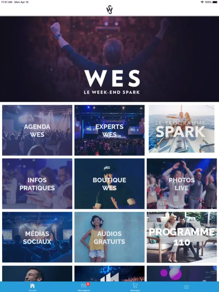 WES - Franck Nicolas iPad  スクリーンショット