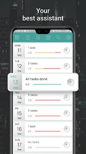 Captures d'écran de My Tasks: Planner & To-Do List