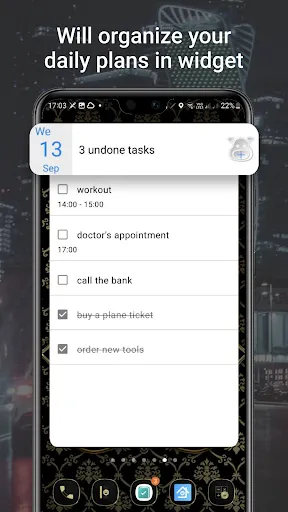 Captures d'écran de My Tasks: Planner & To-Do List