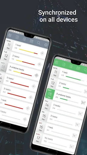 Captures d'écran de My Tasks: Planner & To-Do List