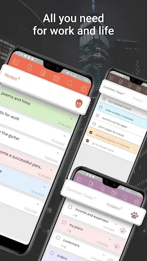 Captures d'écran de My Tasks: Planner & To-Do List