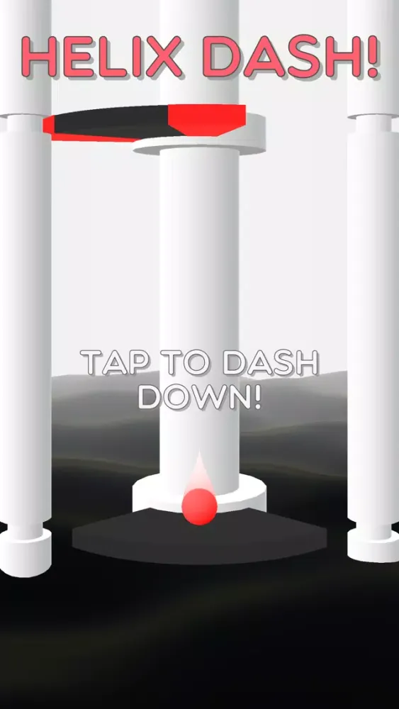 Capturas de tela do Helix Dash! - Dash the Helix!