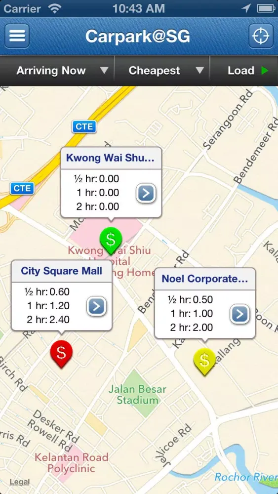 Carpark@SG Screenshots