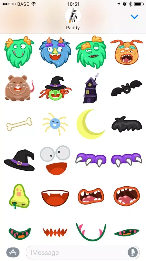 Wee Monster Stickers Screenshots