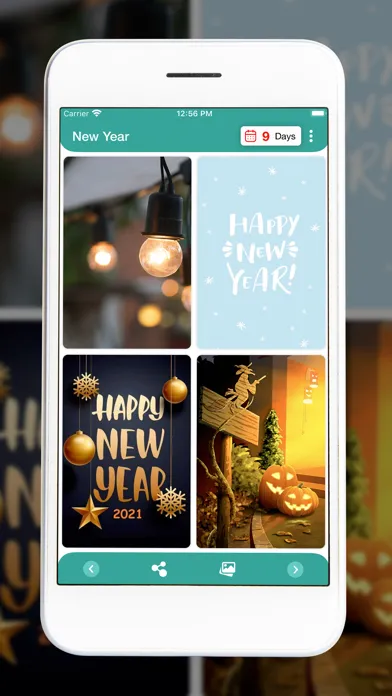 Captures d'écran de New Year Countdown !!