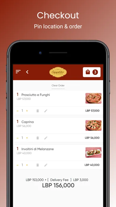 Appetito Trattoria Screenshots