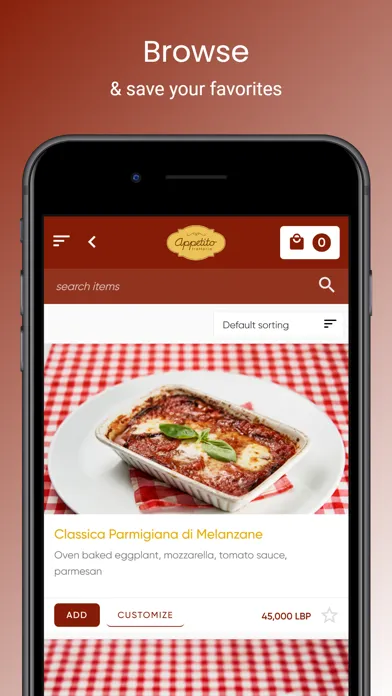 Appetito Trattoria Screenshots