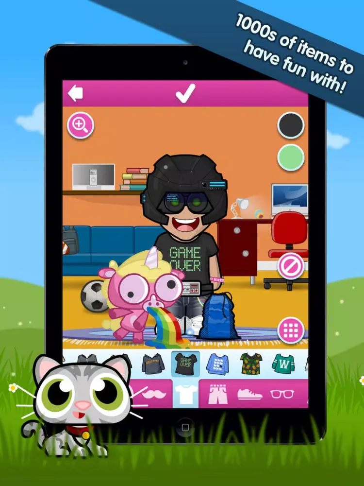 Wonder World Creator - Dress Up & Picture Maker iPad 應用截圖
