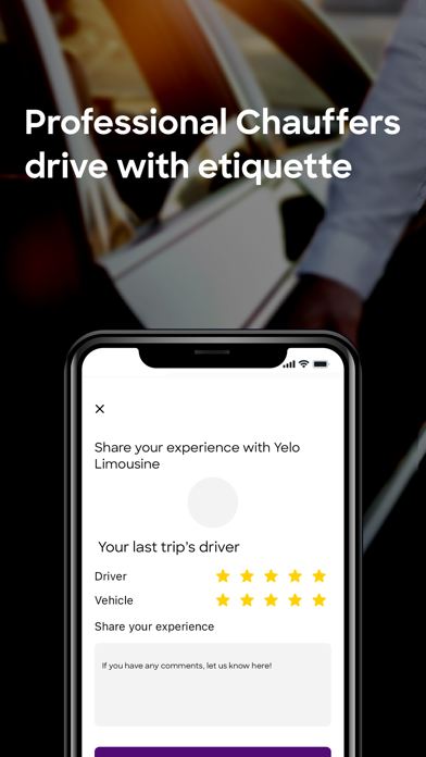 Yelo Limousine سکرین شاٹس