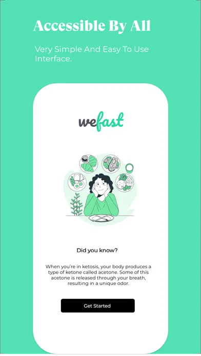 We Fast - Fasting Tracking App Screenshots