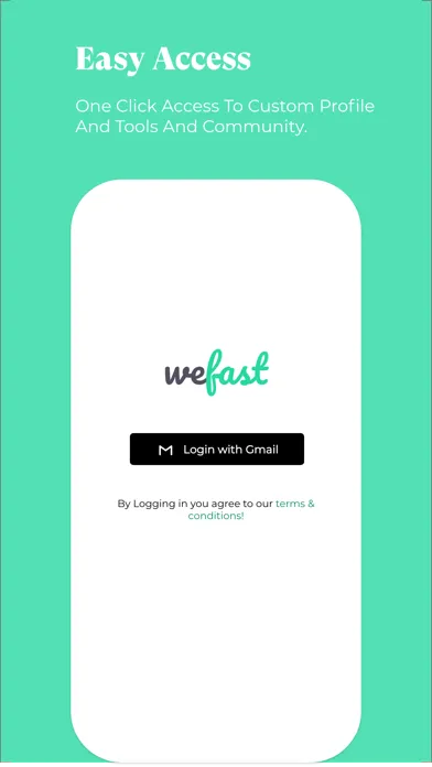 We Fast - Fasting Tracking App Screenshots
