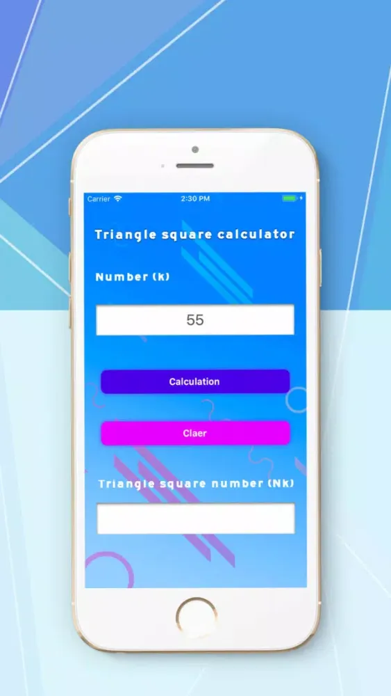 Triangle-Square Calculator应用截图