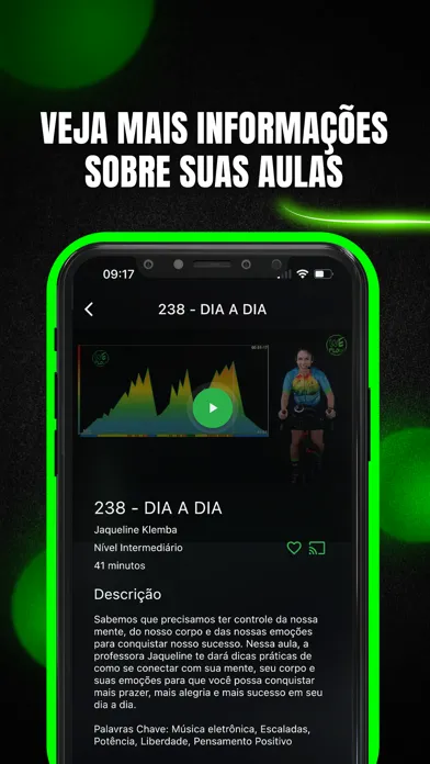 Captures d'écran de Ciclismo Indoor e Corrida