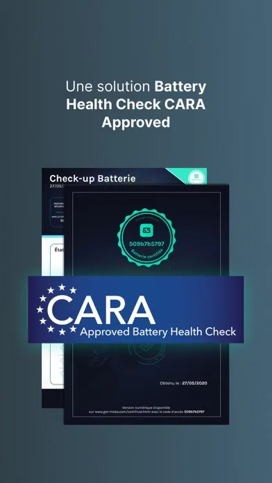 Moba CertifyPro スクリーンショット
