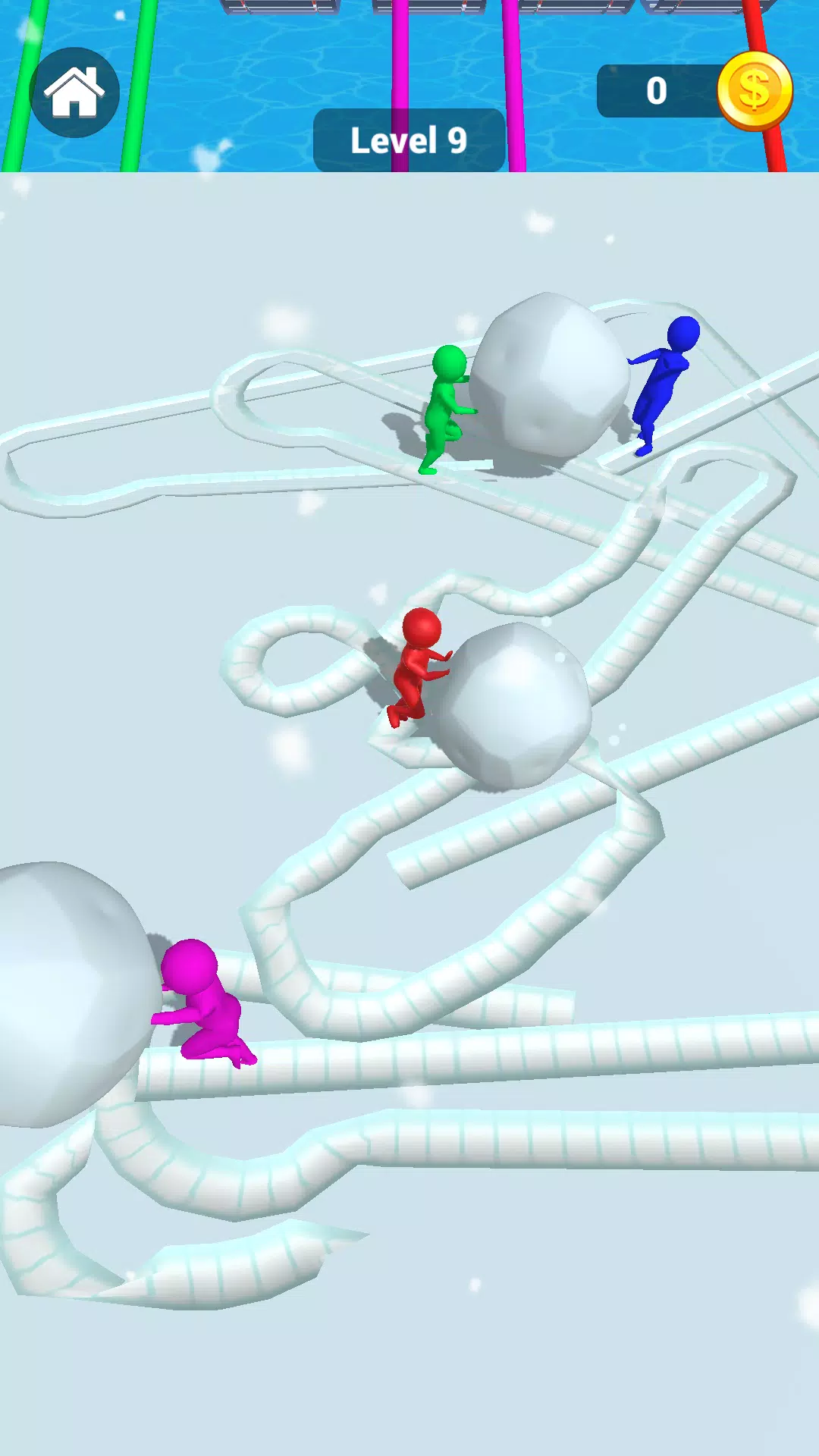 Snow Ball: Ice Race Screenshots