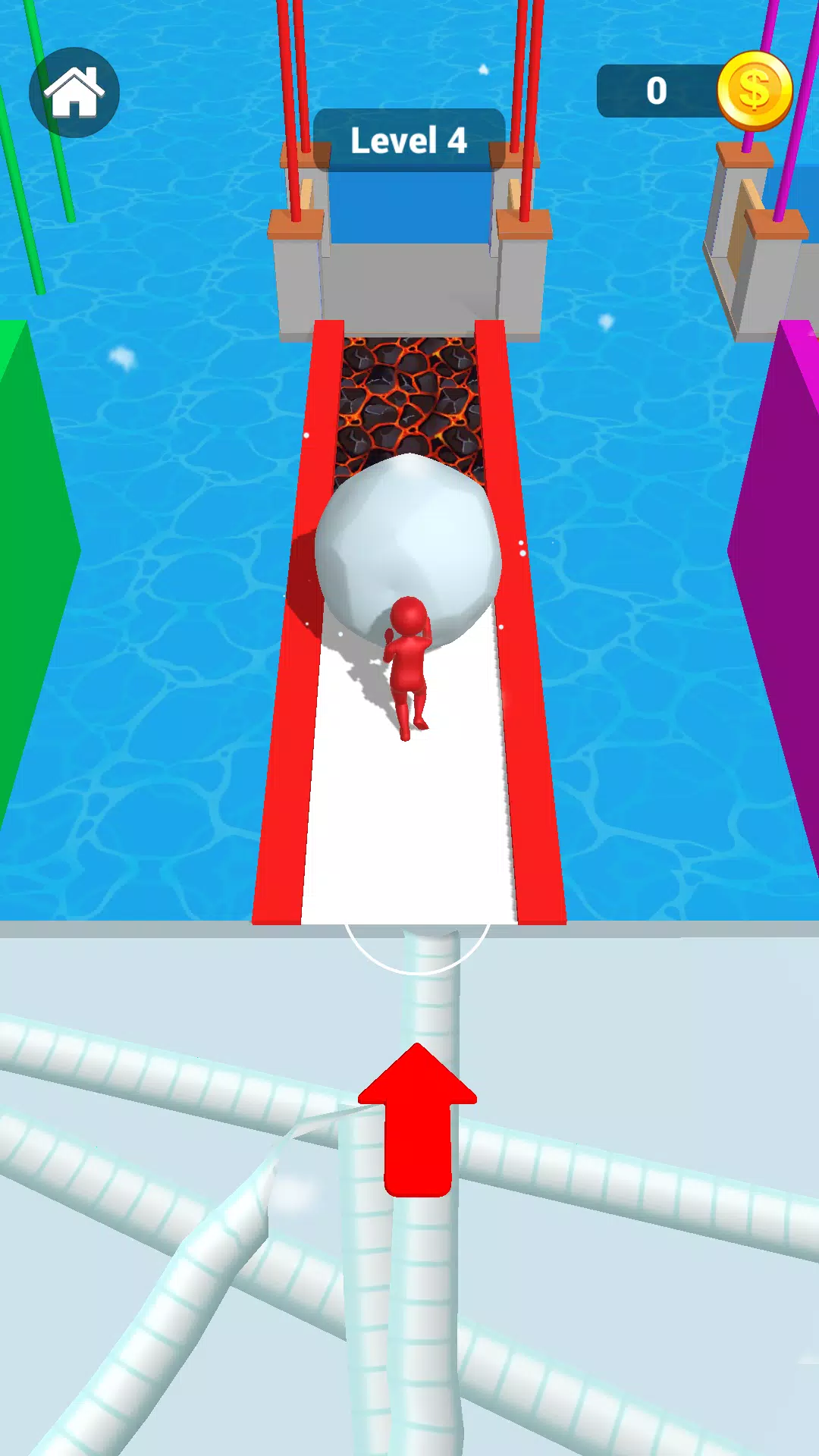 Snow Ball: Ice Race Screenshots