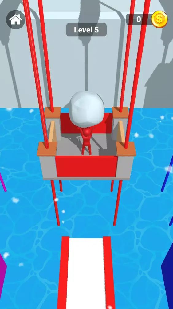 Captures d'écran de Snow Ball: Ice Race