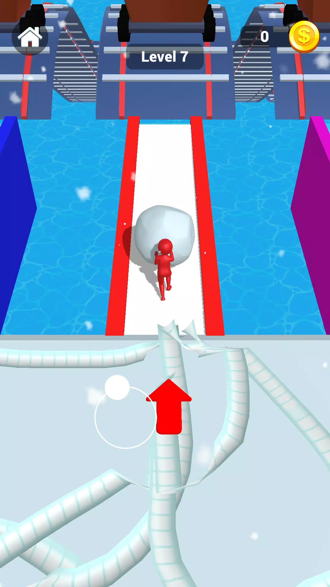 Snow Ball: Ice Race Screenshots