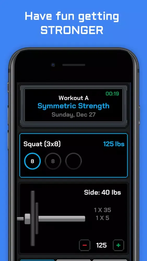 Capturas de pantalla de Barbell 101: Intro to Strength