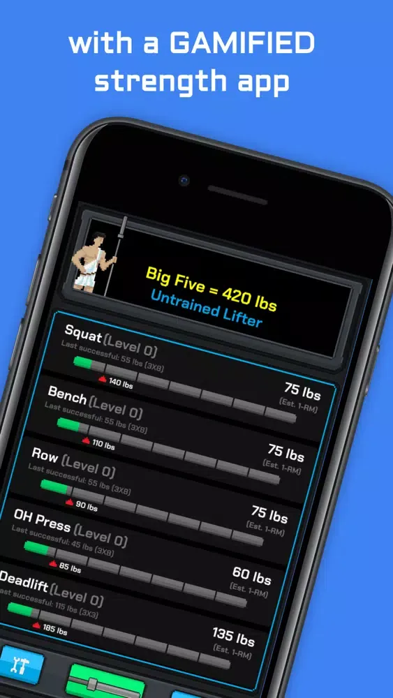 Capturas de pantalla de Barbell 101: Intro to Strength