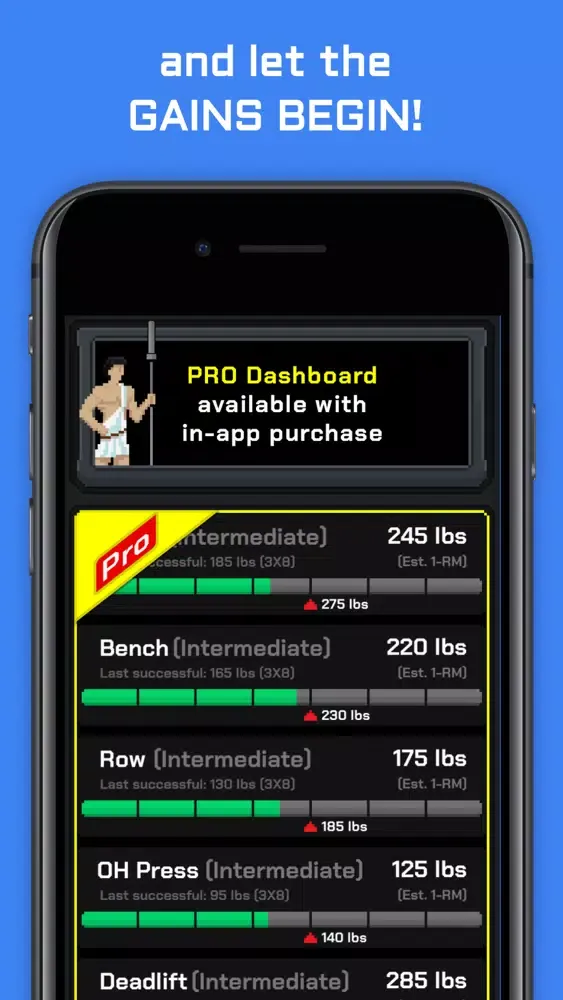 Capturas de pantalla de Barbell 101: Intro to Strength