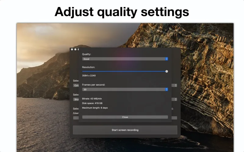 Screenshot di Screencast – Screen Recorder