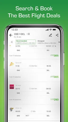 Tangkapan layar Wego - Flights, Hotels, Travel