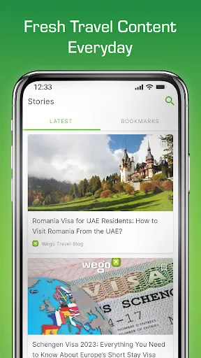 Tangkapan layar Wego - Flights, Hotels, Travel