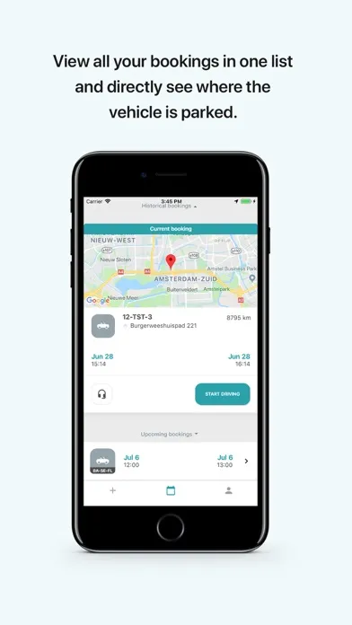 Captures d'écran de WeGo Carsharing