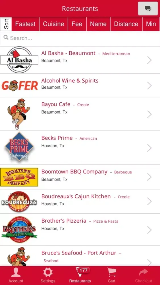 Gofer Delivery Screenshots