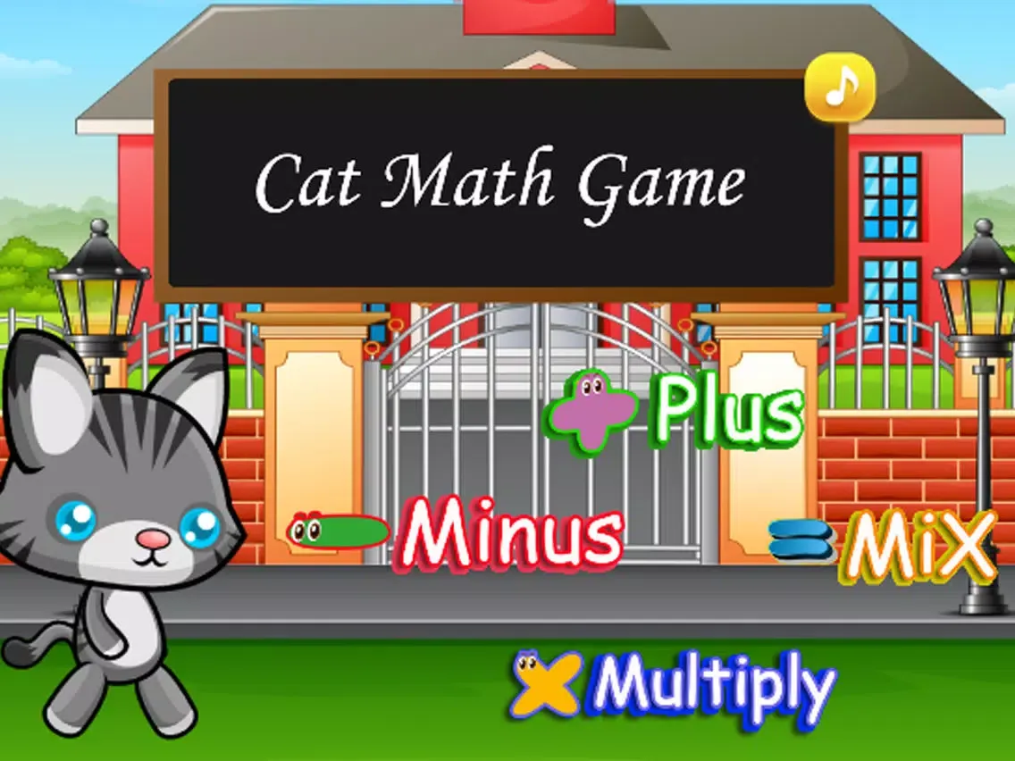 Fun Cat Math Game iPad 应用截图