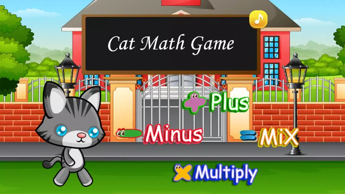 Fun Cat Math Game应用截图
