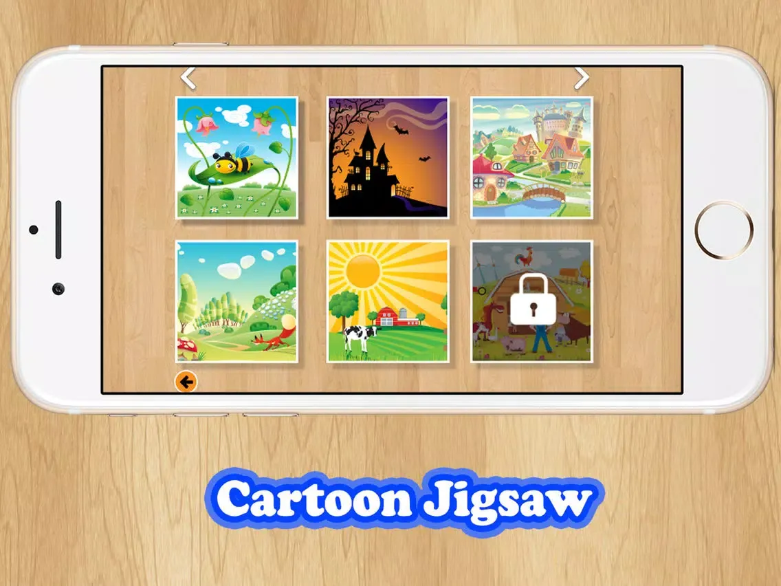 Capturas de pantalla de Kids Cartoon Puzzle Jigsaw iPad 