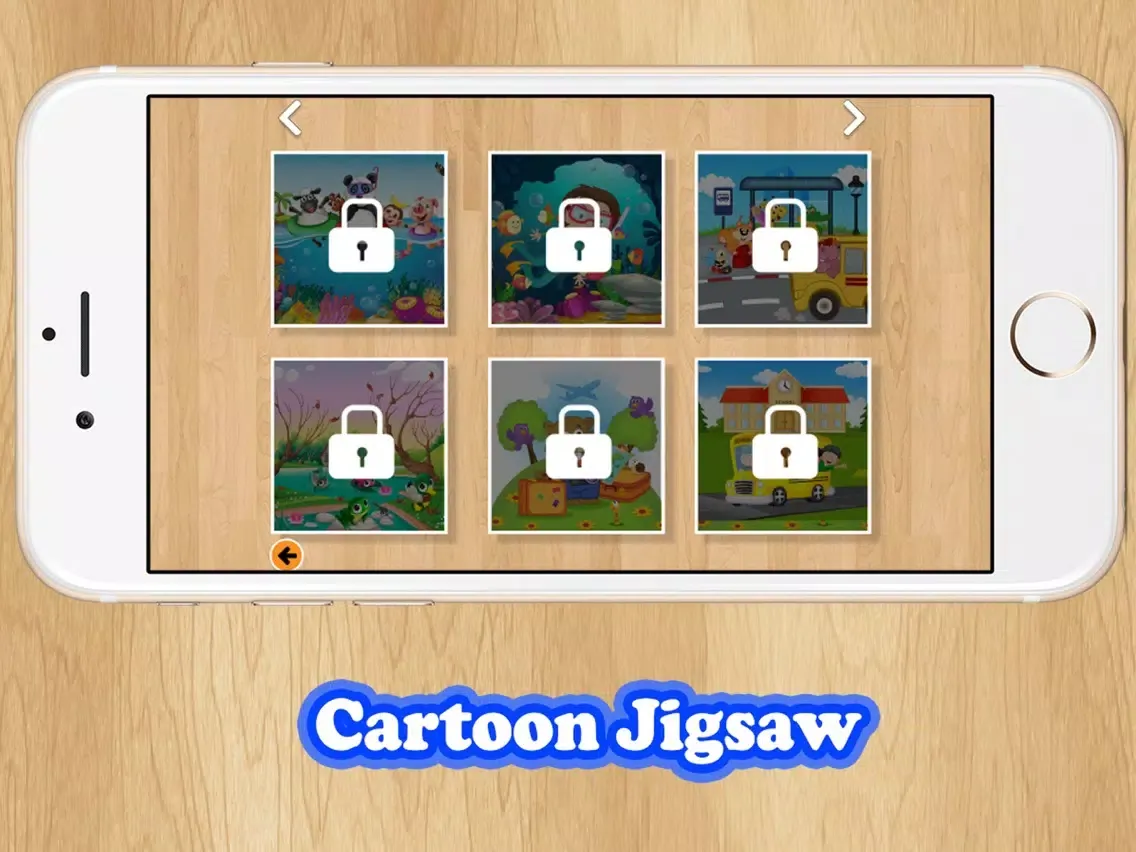 Capturas de pantalla de Kids Cartoon Puzzle Jigsaw iPad 