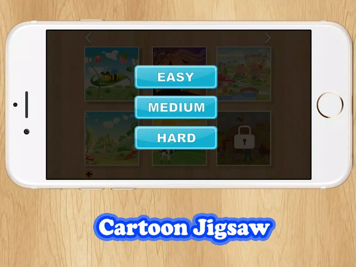 Capturas de pantalla de Kids Cartoon Puzzle Jigsaw iPad 