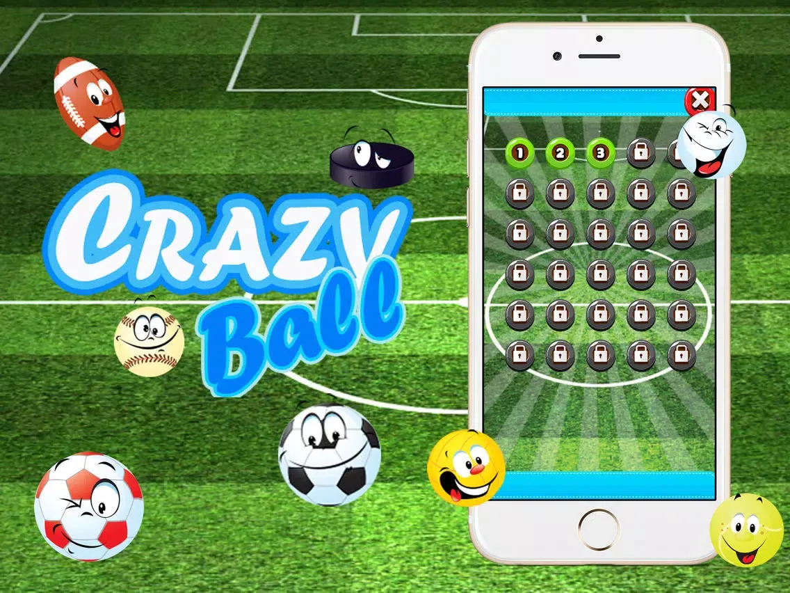 ภาพหน้าจอของ Crazy Ball Match 3 Game iPad 