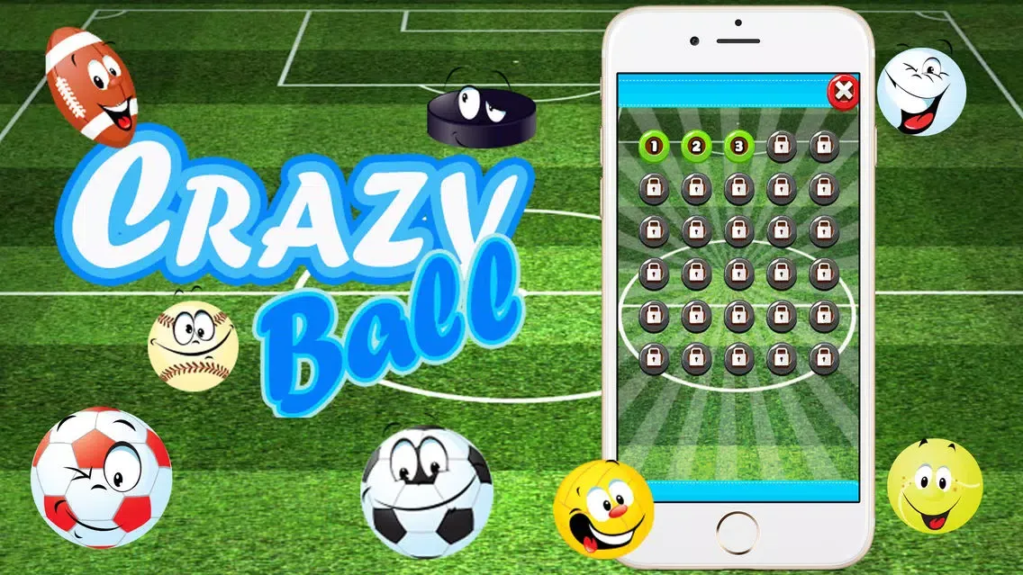 ภาพหน้าจอของ Crazy Ball Match 3 Game