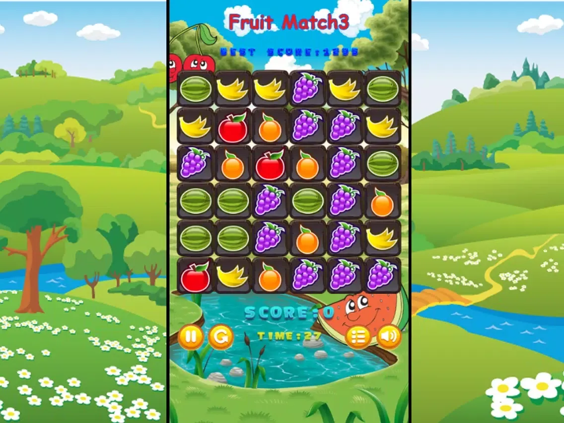 Fruit Match 3 Games iPad  سکرین شاٹس