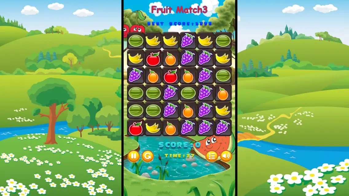 Fruit Match 3 Games سکرین شاٹس