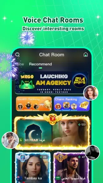 WeGo Party-Chat&Games Screenshots