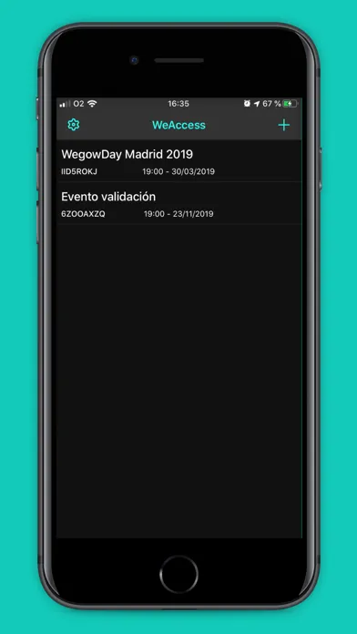 تصاویر WeAccess - Ticket validation