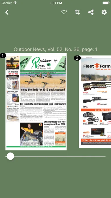 Outdoor News スクリーンショット