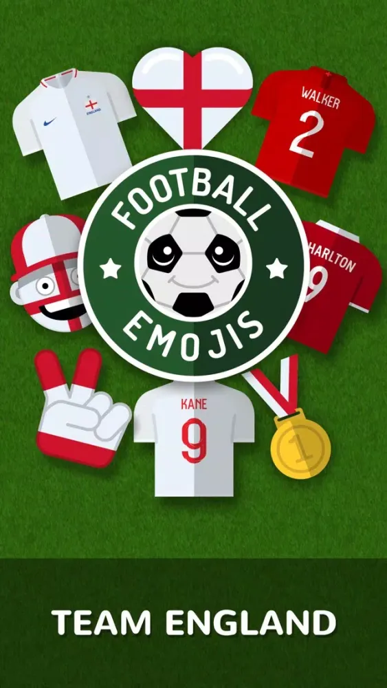 Скриншоты Football Emojis — Team England
