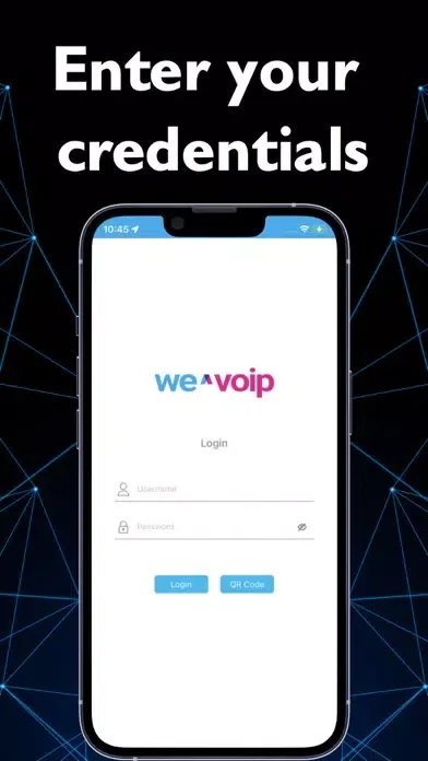 WE^VOIP PHONE Ekran Görüntüleri