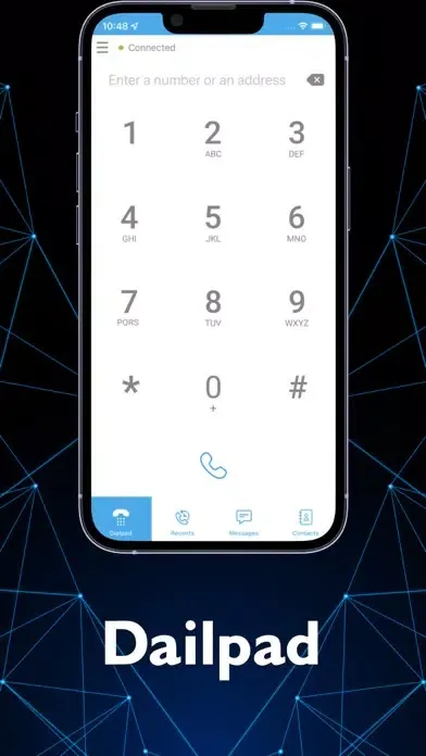 WE^VOIP PHONE Ekran Görüntüleri