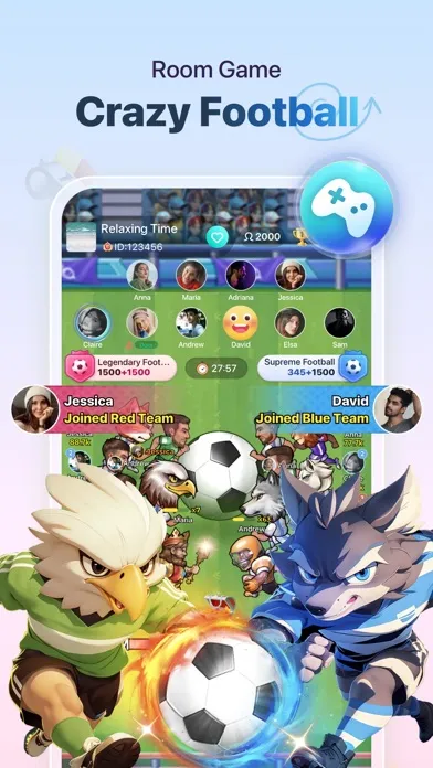 Zrzuty ekranu Yalla - Group Voice Chat Rooms