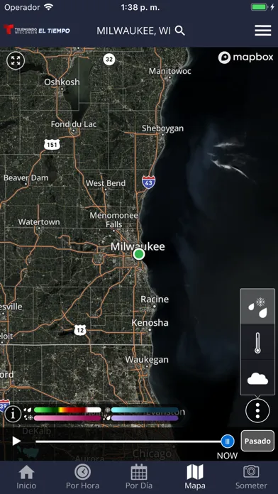 Telemundo Wisconsin El Tiempo स्क्रीनशॉट