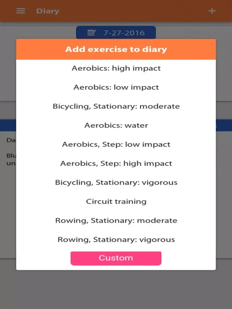 Zrzuty ekranu Weight gain, Diet tracker iPad 