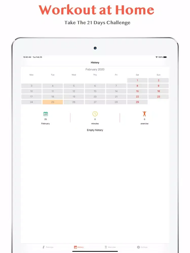 Weight loss fitness peloton iPad 应用截图